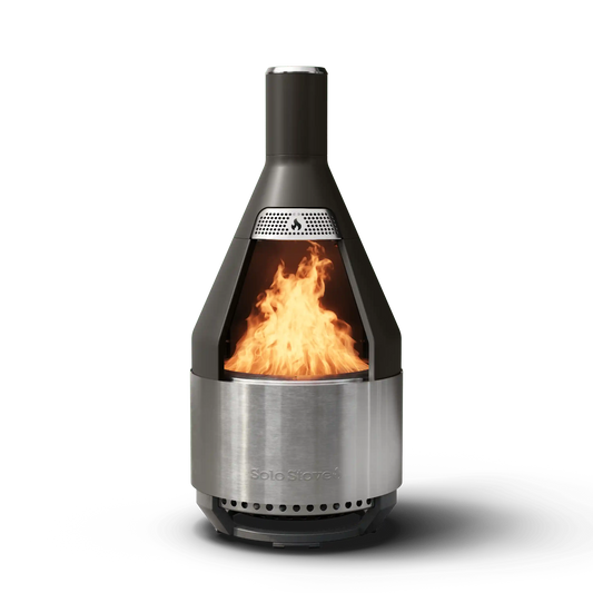 Summit 19.5" Fire Pit + Ash Chiminea Topper